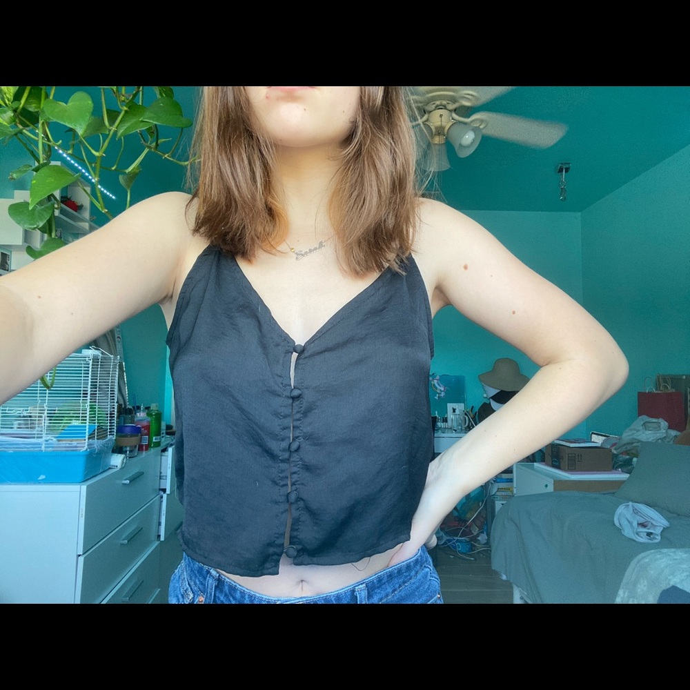 satin feeling summer top